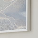 "Tranquil Collective" - Art Print in Icy Blue by Lisa Sundin - Frame Close-up