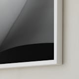 "Swept Away II" - Art Print in Black & white by Angie McMonigal - Frame Close-up