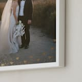 "Hearts: Portrait Foil Framed Photo" - Foil Framed Photo in Gold by Ashlee Townsend - Frame Close-up