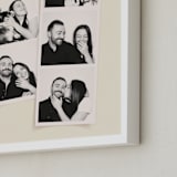 "Photo Booth" - Framed Photo in Vanilla by Morgan Kendall - Frame Close-up