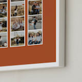 "Trio" - Framed Photo in Terracotta by Inkblot Design - Frame Close-up