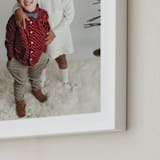 "The Big Picture" - Framed Photo in White by Minted - Frame Close-up