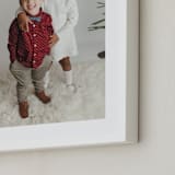 "The Big Picture" - Framed Photo in White by Minted - Frame Close-up