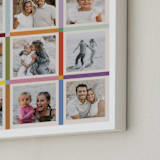 "Colorful Twelve Photo: Framed Photo" - Framed Photo in Rainbow by lulu and isabelle - Frame Close-up