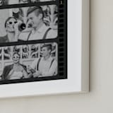 "Vintage Film: Framed Photo" - Framed Photo in Noir by Christie Garcia - Frame Close-up