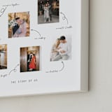 "The Story of Us" - Framed Photo in Snow by Ester Bernaldo de Quiros - Frame Close-up