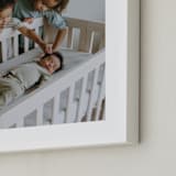 "The Big Picture: Mother's Day Framed Photo" - Framed Photo in White by Minted - Frame Close-up