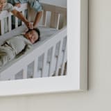 "The Big Picture: Mother's Day Framed Photo" - Framed Photo in White by Minted - Frame Close-up