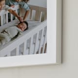 "The Big Picture: Mother's Day Framed Photo" - Framed Photo in White by Minted - Frame Close-up