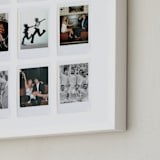 "Nine Photo: Portrait Framed Photo" - Framed Photo in Cloud by Olivia Kanaley Inman - Frame Close-up