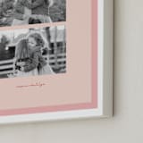 "Soft Hues Two Photo: Framed Photo" - Framed Photo in Blush by Blustery August - Frame Close-up