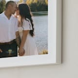 "The Big Picture: Valentine's Framed Photo" - Framed Photo in White by Minted - Frame Close-up
