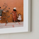"The Big Picture" - Framed Photo in White by Minted - Frame Close-up