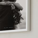 "Overlay: Portrait" - Framed Photo in Ivory by Pippa Shaw - Frame Close-up