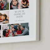 "Nine Photo: Portrait Framed Photo" - Framed Photo in White by Leia Matt - Frame Close-up