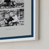 "Stacked Two Photo: Framed Photo" - Framed Photo in Winter Berry by Blustery August - Frame Close-up
