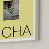 "Contemporary Color: Framed Photo" - Framed Photo in Sunshine by Minted - Frame Close-up