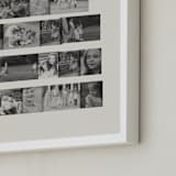 "Beautiful Stripes" - Framed Photo in Vanilla by Sumak Studio - Frame Close-up