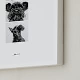 "Triptych" - Framed Photo in Cloud by JoAnn Jinks - Frame Close-up