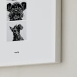 "Triptych" - Framed Photo in Cloud by JoAnn Jinks - Frame Close-up