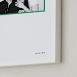 "Pop Frame" - Framed Photo in Green by Annie Shapiro - Frame Close-up
