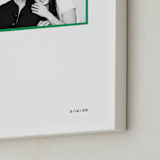 "Pop Frame" - Framed Photo in Green by Annie Shapiro - Frame Close-up