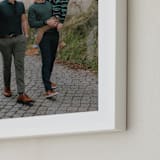 "The Big Picture: Father's Day Framed Photo" - Framed Photo in White by Minted - Frame Close-up