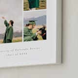 "Graduate Gallery: Portrait Framed Photo" - Framed Photo in Snow by Emily Sabol Goss - Frame Close-up