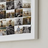 "Thirty Love" - Framed Photo in Vanilla by Inkblot Design - Frame Close-up