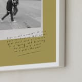 "Modern Love: Portrait" - Framed Photo in Vintage Gold by Maja Cunningham - Frame Close-up