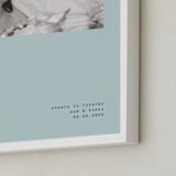 "Written" - Framed Photo in Sky by Blustery August - Frame Close-up