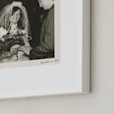 "Framed in Time: Portrait" - Framed Photo in Silk by Alisa Galitsyna - Frame Close-up