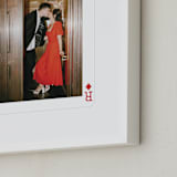 "Ace of Diamonds: Framed Photo " - Framed Photo in White by Minted - Frame Close-up