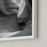 "resiste" - Art Print in Black & White by Kamala Nahas - Frame Close-up