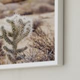 "The Runaway" - Art Print in Desert Orange by Briana Grace - Frame Close-up