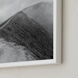 "Mighty Mount Bromo" - Art Print in Black & White by Marianne Brouwer - Frame Close-up