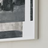 "Indian Sundial" - Art Print in Onyx by Agnes Pierscieniak - Frame Close-up