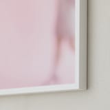 "Rose Colored Glasses" - Art Print in Pastel Pink by Katie Doherty - Frame Close-up