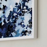 "Mister" - Art Print in Navy by Katie Craig - Frame Close-up