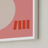 "Giulietta" - Art Print in Olive by Alex Roda - Frame Close-up