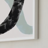"Alternatives" - Art Print in Classic Mint by Bethania Lima - Frame Close-up