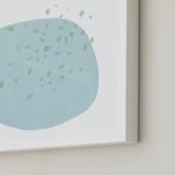 "Moonlight Rain" - Art Print in Moonlight Rain by Hi Uan Kang Haaga - Frame Close-up