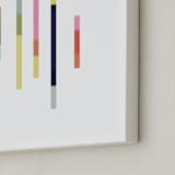 "salt water taffy" - Art Print in Bubblegum pink by Stacey Meacham - Frame Close-up