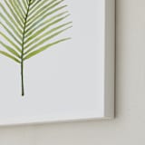 "I'm Frond of You No. 2" - Art Print in Palm Green by Andi Pahl - Frame Close-up