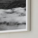 "The Valley" - Art Print in black and white by Angela Thompson - Frame Close-up