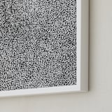 "10,000 Grains" - Art Print in Charcoal by Bryn Wears-Fitipaldi - Frame Close-up
