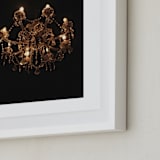 "Bywater" - Art Print in warm night by Claire - Frame Close-up