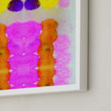 "Hot pink" - Art Print in Hot pink by HAPI ART - Frame Close-up