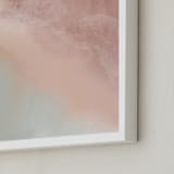 "Shoreline" - Art Print in burnt sienna by Creo Study - Frame Close-up