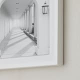 "Arches" - Art Print in Column White by Ilze Lucero - Frame Close-up